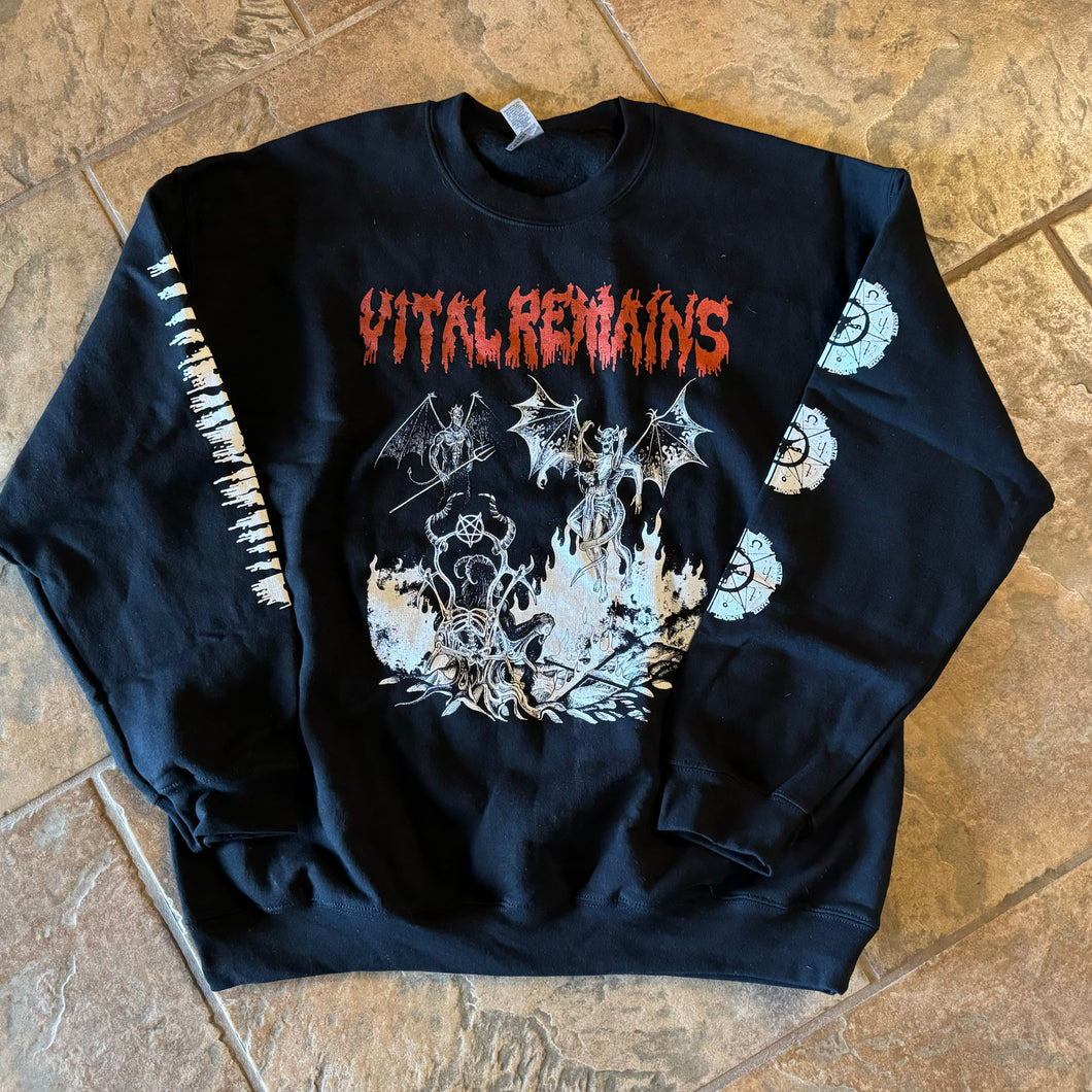 Vital Remains - Let Us Pray, crewneck sweater Moyen art REPRINT XL NEW