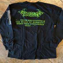 Load image into Gallery viewer, Gorguts &quot;Considered Dead&quot; tour LS from The Outer Garments size XL Comfort Colors black

