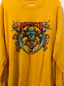 Megadeth “Vic Rattlehead” XL LS