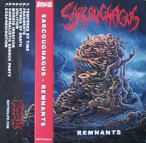 Sarcoughagus "Remnants" All-Over-Print Tape