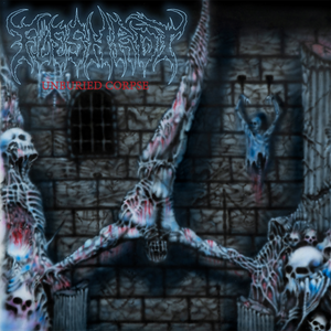 Fleshrot "Unburied Corpse" USA 2nd Press Color LP