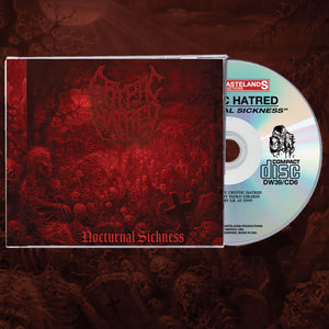 Cryptic Hatred "Nocturnal Sickness" Compact Disc
